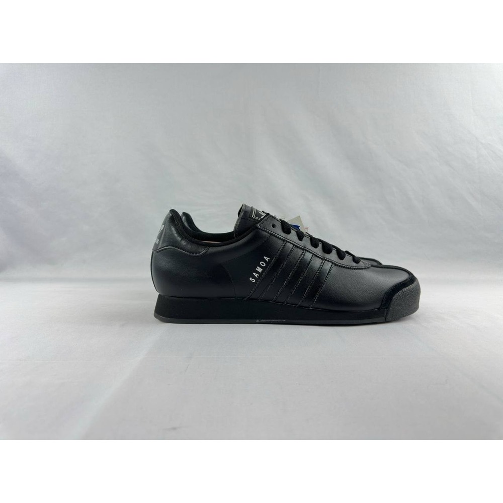 Adidas Samoa G22596 Triple Black Low Top Sneakers 2012 Men's Size 13 - Picture 1 of 9
